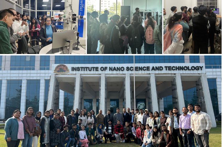 Latest update: Educational Trip by Human Genetics Department, CUP, Bathinda explores INST, Mohali