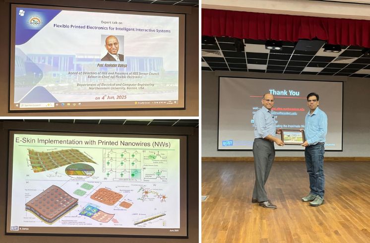 Latest update: Expert talk on flexible electronics by Prof. Ravinder Dahiya