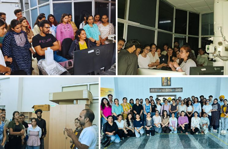 Latest update: Visit of PU Students to INST Mohali