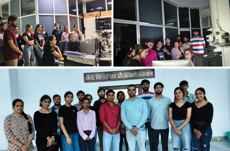 Latest update: Visit of B.Tech Interns to INST