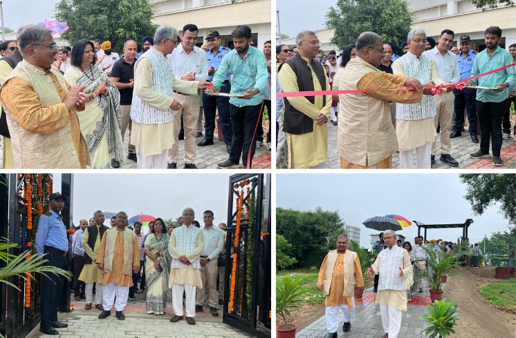 Latest update: Opening of the INST–IISER back gate ceremony