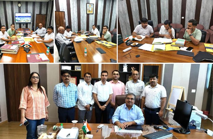 Latest update: DST दल द्वारा राजभाषा निरीक्षण